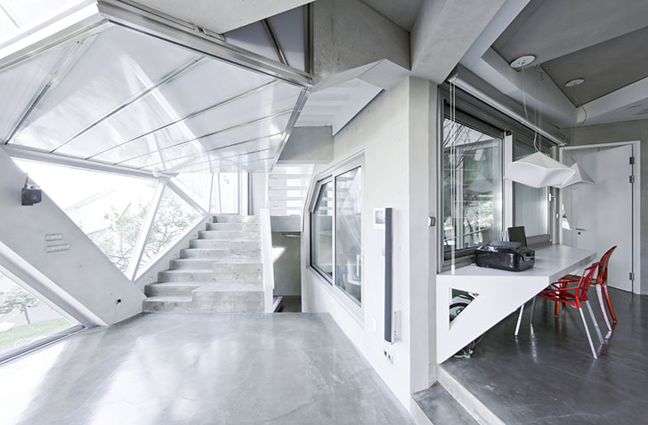 Hwa Hun house, blooming house, IROJE KHM Architects, vertical garden, green roof, rooftop garden, green building, Seoul, South Korea, green architecture