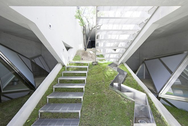Hwa Hun house, blooming house, IROJE KHM Architects, vertical garden, green roof, rooftop garden, green building, Seoul, South Korea, green architecture