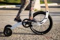 Halfbike, Halfbike Kickstarter, Halfbike transportation, personal transportation, green commute, green transportation, green bicycles, bicycle transport, bicycle commute, urban bicycle, fitness, personal fitness, Halfbike transportation
