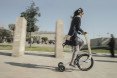 Halfbike, Halfbike Kickstarter, Halfbike transportation, personal transportation, green commute, green transportation, green bicycles, bicycle transport, bicycle commute, urban bicycle, fitness, personal fitness, Halfbike transportation