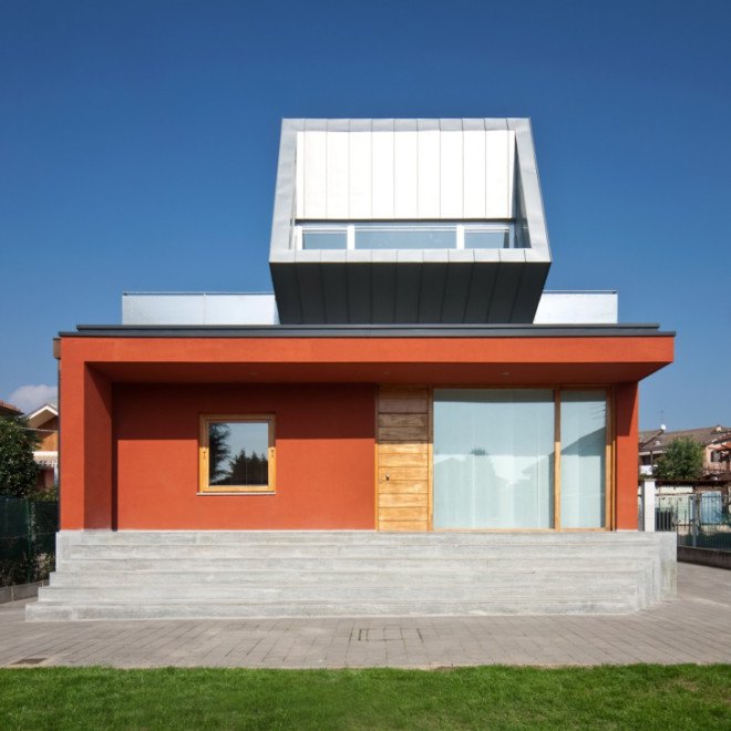italian architecture, riamondo guidance, recycled materials, titanium zinc, rheinzink, sustainable materials, sustainable building