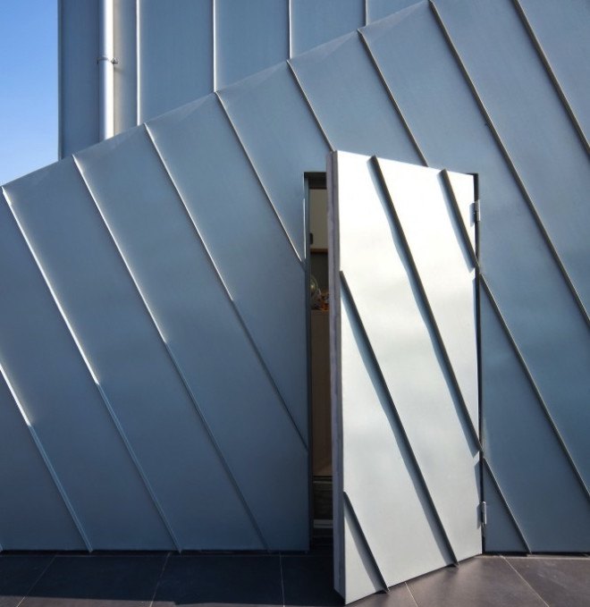italian architecture, riamondo guidance, recycled materials, titanium zinc, rheinzink, sustainable materials, sustainable building