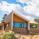 Corten steel, Corten, Capitol Reef Dwellings, Capitol Reef National Park, Imbue Design, minimalist, desert, desert house, juniper trees