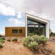 Corten steel, Corten, Capitol Reef Dwellings, Capitol Reef National Park, Imbue Design, minimalist, desert, desert house, juniper trees