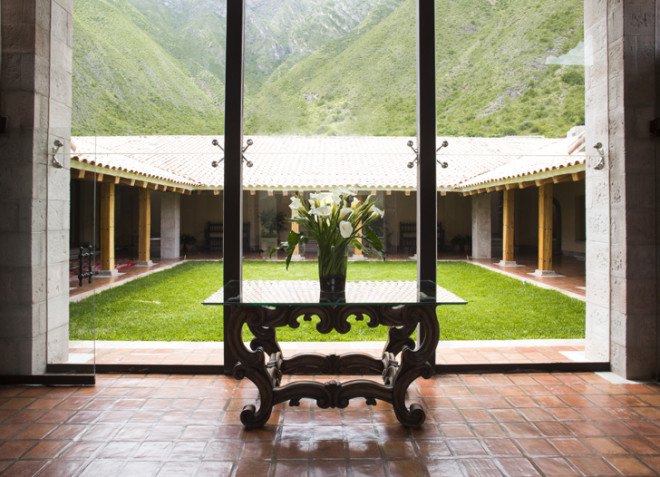 Inkaterra, Inkaterra Hacienda Urubamba, Inkaterra Peru, Peru, Inkaterra Hacienda Urubamba hotel, courtyard view