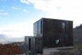 Sky House, Jesse Garlick, PLATFORM architecture + design, trail cabin, cabin, vacation house, off-the-grid house, prefab housing, prefab facade, self-sustaining house, solar power, natural ventilation