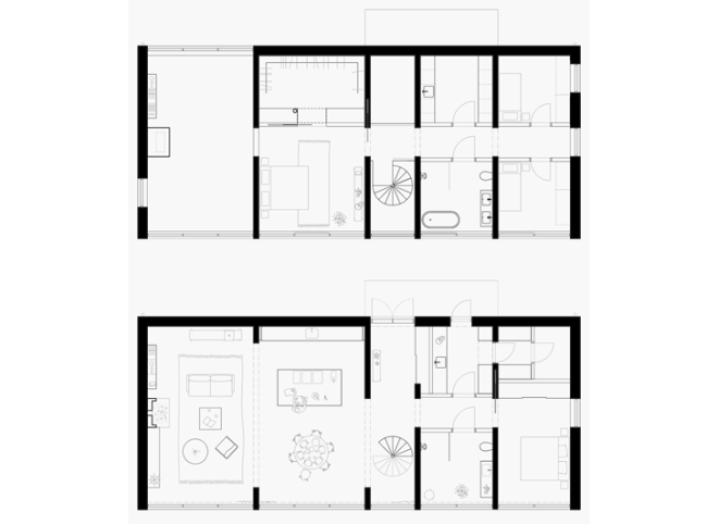 Arrhov Frick, Arrhov Frick Architects, Johan Arrhov, Johan Arrhov Architects, Sweden architecture, concrete residence, concrete homes, daylighting, daylit homes, daylighting architecture, modern architecture, modern homes, green homes, green architecture