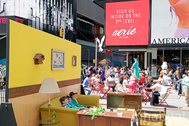 green design, eco design, sustainable design, Recycle art, Times Square Arts, Justin Bettman #Setinthestreets, recycled furniture