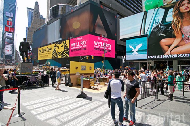 green design, eco design, sustainable design, Recycle art, Times Square Arts, Justin Bettman #Setinthestreets, recycled furniture