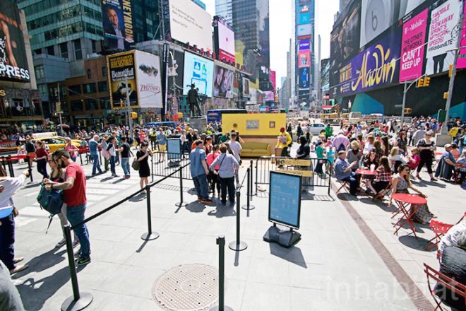 green design, eco design, sustainable design, Recycle art, Times Square Arts, Justin Bettman #Setinthestreets, recycled furniture
