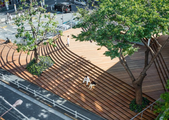 green design, eco design, sustainable design, disused warehouse, adaptive reuse, Kengo Kuma Associates, La Kagu Tokyo