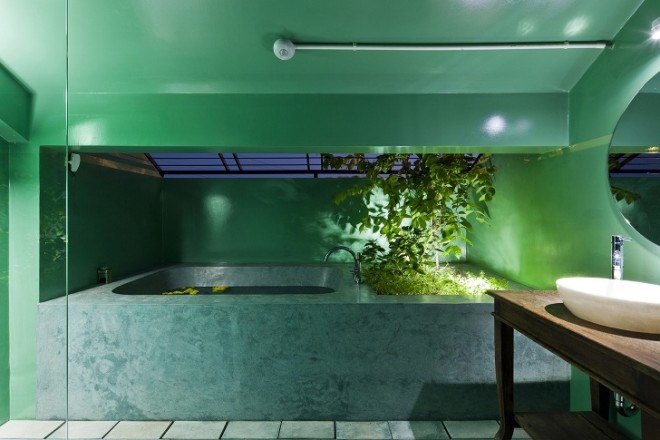 MM++ Architects, Saigon, Vietnam, Vietnamese architecture, tropical weather, vernacular arhitecture, green roof, natural ventilation, cross ventilation, bamboo