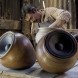 Mapuguaquén speakers, Pablo Ocqueteau, pottery, clay speakers, clay, traditional manufacturing, hand-made design, green design, Milan Design, Week, Salone Satellite, Chile, Chilean design