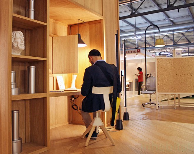 Michele de Lucchi, The Walk, The Walk by Michele de Lucchi, Milan Design Week, Milan Design Week 2015, Salone Ufficio, Salone del Mobile 2015, future office, office concepts,
