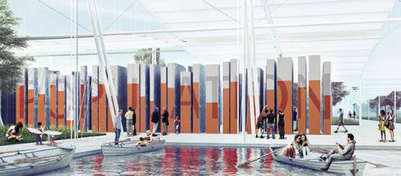 StudioBaft, Tactile Architecture, milan expo 2015, milan expo, info pavilion, prefab, pavilion, material re-use, food production, sustainable food, agriculture, Milan