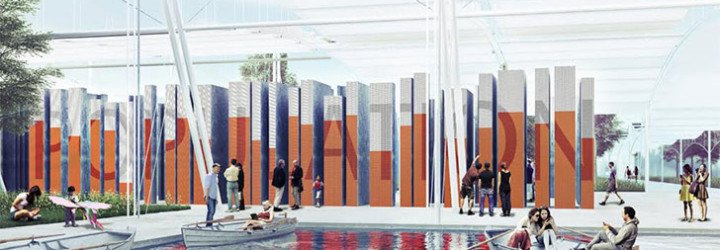 StudioBaft, Tactile Architecture, milan expo 2015, milan expo, info pavilion, prefab, pavilion, material re-use, food production, sustainable food, agriculture, Milan