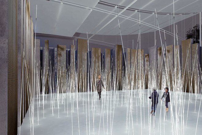 StudioBaft, Tactile Architecture, milan expo 2015, milan expo, info pavilion, prefab, pavilion, material re-use, food production, sustainable food, agriculture, Milan
