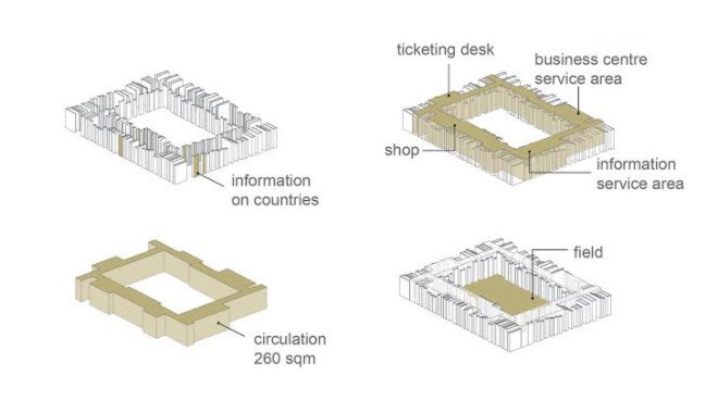 StudioBaft, Tactile Architecture, milan expo 2015, milan expo, info pavilion, prefab, pavilion, material re-use, food production, sustainable food, agriculture, Milan