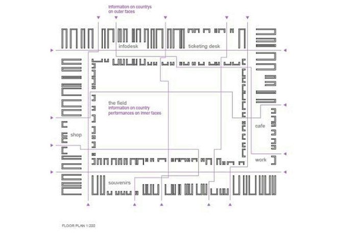 StudioBaft, Tactile Architecture, milan expo 2015, milan expo, info pavilion, prefab, pavilion, material re-use, food production, sustainable food, agriculture, Milan