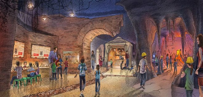 Muzeiko children's museum, museum design, Bulgaria, Sofia, green roof, geothermal energy, curtain walls, LED lights, LEED Gold certification, energy-efficient building, green architecture, A&A Architects, Lee H. Skolnick Architecture + Design Partnership