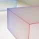 Nendo Soft Colored Glass Tables, oki sato, milan design week, milan furniture fair, Permanente di Milano, nendo, nendo milan, Cappellini, Driade, Gebruder Thonet Vienna, Italian Glass, Lemnos, Moroso, best of nendo