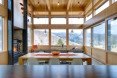 Nahahum Cabin, Nahahum Cabin by Balance Associates, Balance Associates, Balance Associates Architects, Cascade Mountains, underfloor heating, full-height glazing, concrete retaining walls,
