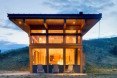 Nahahum Cabin, Nahahum Cabin by Balance Associates, Balance Associates, Balance Associates Architects, Cascade Mountains, underfloor heating, full-height glazing, concrete retaining walls,