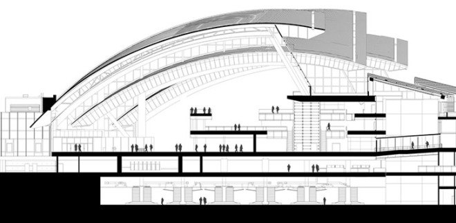 Tom Bradley International Airport, Los Angeles, LEED Gold certification, LEED building, Fentress Architects, sustainable architecture, sustainable airport, airport terminal, recycled materials, solar glare, low-e glass, natural light