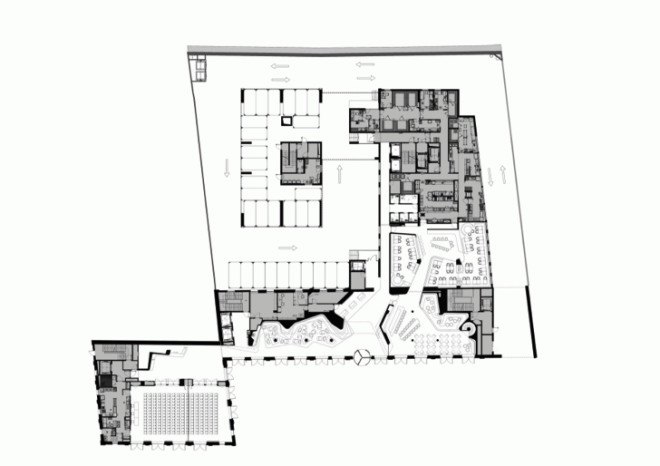 GRAFT Architects, Old Mill Belgrade Hotel, Serbia, recycled materials