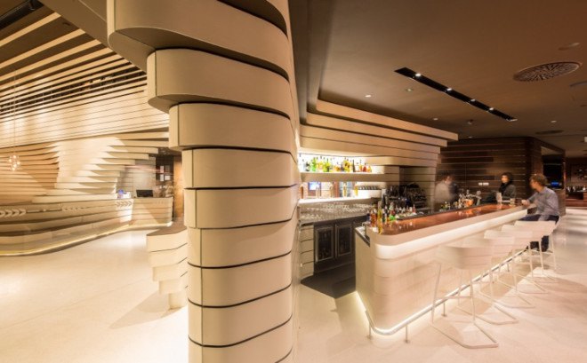 GRAFT Architects, Old Mill Belgrade Hotel, Serbia, recycled materials