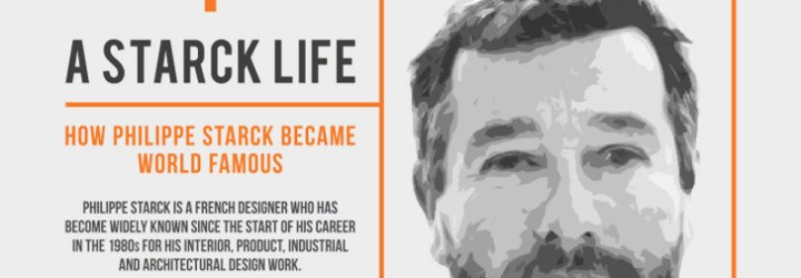 Philippe Starck, Starck, Starck design, Starck architecture, infographic, Philippe Starck infographic, Philippe Starck facts, facts about Philippe Starck, Starck architecture, Starck product design