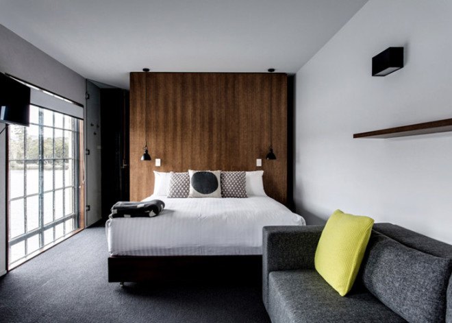 Pump house Point, Tasmania, Eco Retreat, Wilderness Retreat, Renovation, Cumulus Studio Architects, Eco Hotel Australia, Wilderness Escape Australia, Accommodation Tasmania, Heritage Buildings Tasmania, Green Interiors Australia