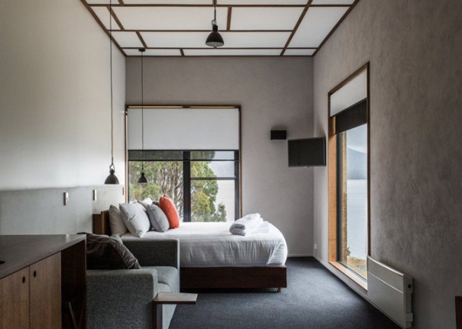 Pump house Point, Tasmania, Eco Retreat, Wilderness Retreat, Renovation, Cumulus Studio Architects, Eco Hotel Australia, Wilderness Escape Australia, Accommodation Tasmania, Heritage Buildings Tasmania, Green Interiors Australia