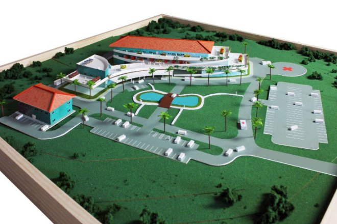 texas a&m, design for health, environmental design, roatan island hospital, roatan island, honduras hospital, architecture student design, humanitarian architecture