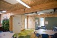 Phipps Conservatory and Botanical Gardens, SEED classroom, SEED Collaborative, modular classroom, net-zero classroom, learning spaces, net-energy architecture, prefab architecture, prefab, photovoltaics, rainwater harvesting, greywater reuse