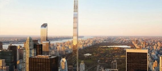 SHoP Architects, 111 West 57th Street Tower, world's skinniest tower, manhattan architecture, nyc architecture, high rises, urban design, interior design, interior layouts, interior renderings 57th street,