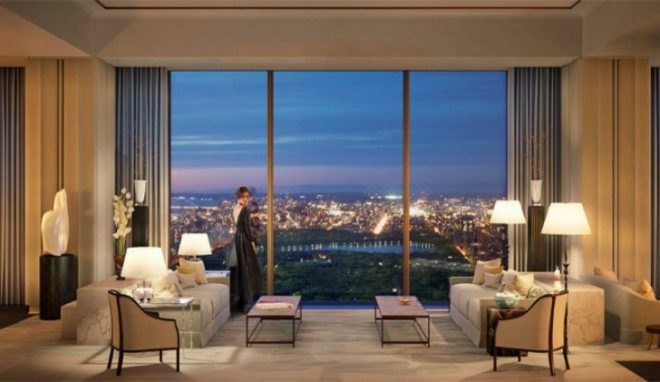 SHoP Architects, 111 West 57th Street Tower, world's skinniest tower, manhattan architecture, nyc architecture, high rises, urban design, interior design, interior layouts, interior renderings 57th street,