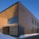 STGM Architects, headquarters, Quebec, Canada, office space, natural lighting, water management, energy-efficient building, wooden facade, timber facade, solar wall, green architecture, prefab building, open-plan office, LED lights