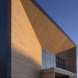 STGM Architects, headquarters, Quebec, Canada, office space, natural lighting, water management, energy-efficient building, wooden facade, timber facade, solar wall, green architecture, prefab building, open-plan office, LED lights