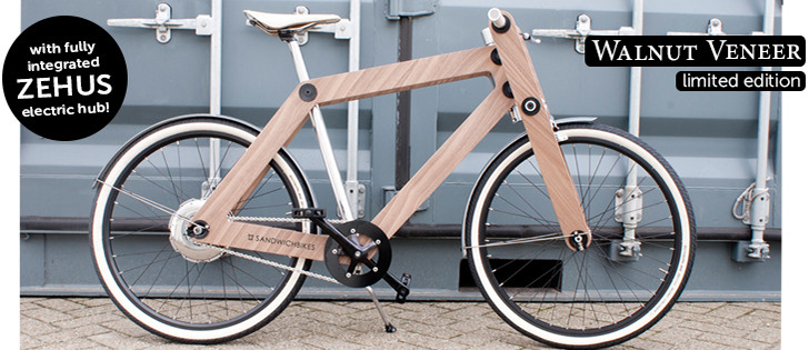 Sandwichbikes, Sandwichbikes Milan, Sandwichbikes Milan furniture fair, Sandwichbikes NEED, Van Gogh Sandwichbikes, Walnut limited edition Sandwichbikes, NEED Milan Design Week, Milan Design Week, Milan Furniture Fair, Milan NEED fair, plywood bikes, reader submission