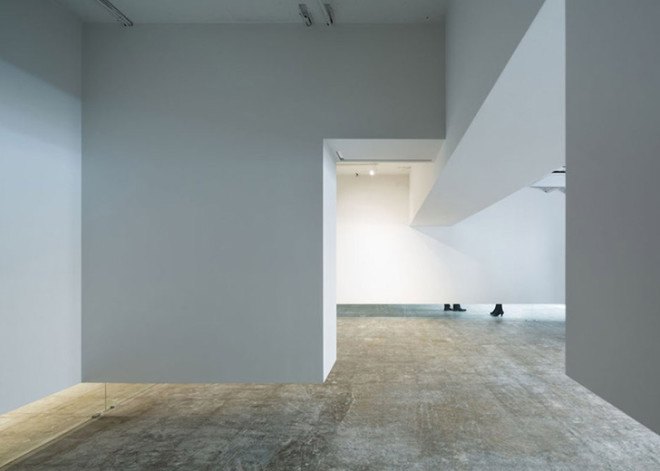 Sasaki Architecture, Wall Cloud, modern conversion, converted warehouse, office space, daylit office, floating walls, concrete, green renovation, Japan, Japanese architects