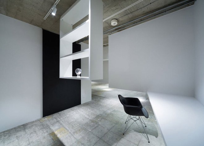 Sasaki Architecture, Wall Cloud, modern conversion, converted warehouse, office space, daylit office, floating walls, concrete, green renovation, Japan, Japanese architects