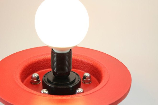 recycled materials, upcycling, upcycled lamps, decorative lamps, automotive parts, tablo, computer hardware