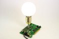 recycled materials, upcycling, upcycled lamps, decorative lamps, automotive parts, tablo, computer hardware