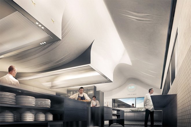 Snohetta, Snohetta French Laundry, The French Laundry, Thomas Keller, Thomas Keller French Laundry, Envelope A D, Envelope AD French Laundry, French Laundry remodel, solar power, solar power restaurant, French Laundry solar power, French Laundry geothermal, geothermal power