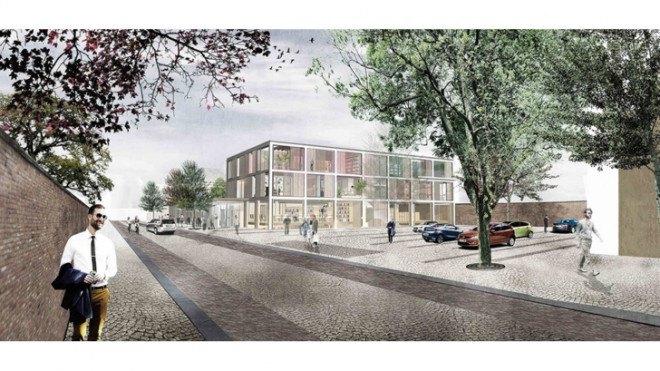 belgian architecture, marc koehler architects, leisure center, community center, devla landscape architecture, delobelle architechten, sustainable building