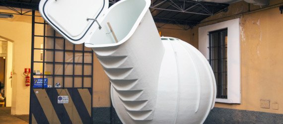 The Ground Fridge, Milan Design Week, Milan Design, Milan 2015, Milan Furniture Fair, Milan fair, Milan Expo, food storage, refrigeration, green food storage, green refrigeration, green design