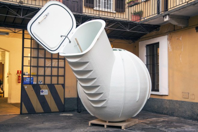 The Ground Fridge, Milan Design Week, Milan Design, Milan 2015, Milan Furniture Fair, Milan fair, Milan Expo, food storage, refrigeration, green food storage, green refrigeration, green design