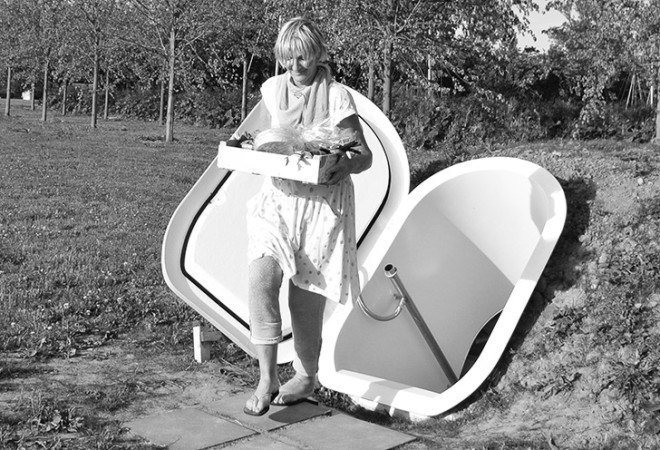 The Ground Fridge, Milan Design Week, Milan Design, Milan 2015, Milan Furniture Fair, Milan fair, Milan Expo, food storage, refrigeration, green food storage, green refrigeration, green design