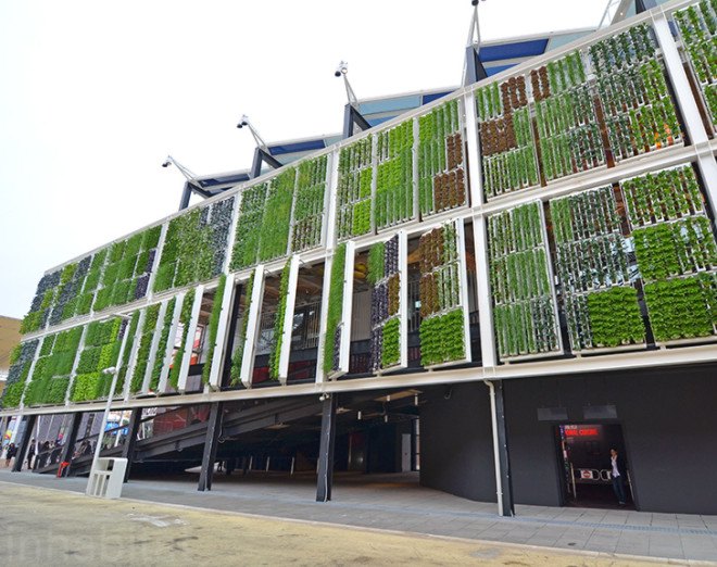 Biber Architects, USA Pavilion, milan expo, world expo, 2015 world expo, world expo 2015, milan world expo, green architecture, sustainable architecture, green wall, living wall, vertical farm, American Food 2.0: United to Feed the Planet, American Food 2.0, sustainable agriculture, sustainable food, US Pavilion
